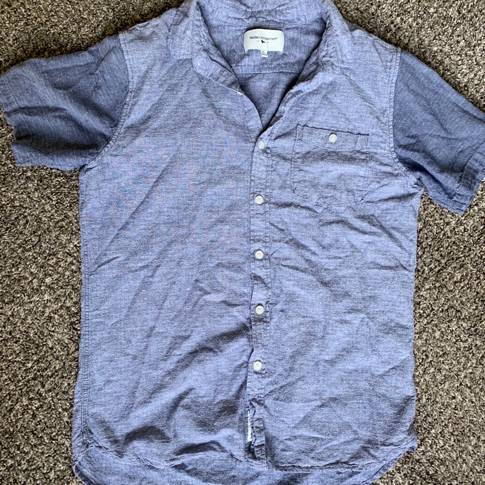 Button up denim shirt from Pacsun